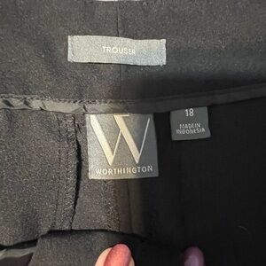 Worthington Black Trousers